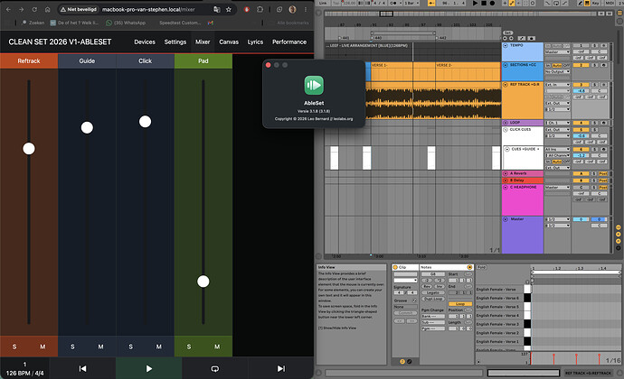 ABLESET 3.1.8. - MIXER WORKING